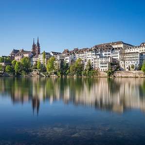 Grossbasel Rhein Panorama Basel
