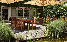 Steinenschanze Gartenteich